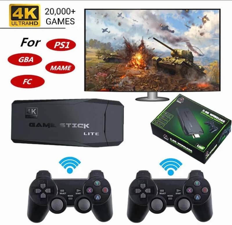 M8 Wireless Retro Game Console 0