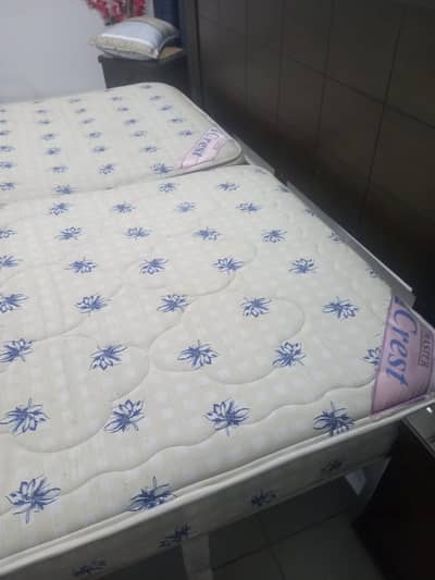 Two single bed mattresses