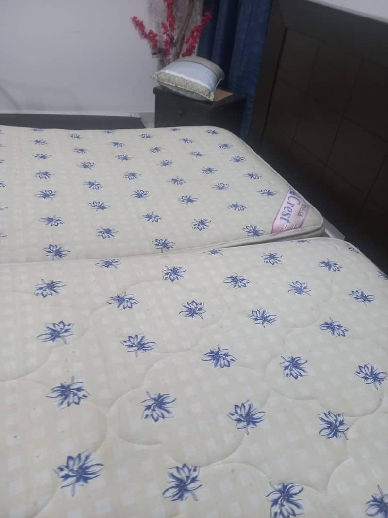 Two single bed mattresses 2