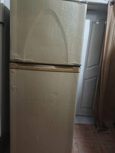 Big deap freezer of medium size fridge
