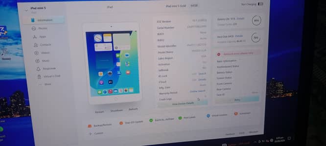 Ipad mini 5 like new 64gb