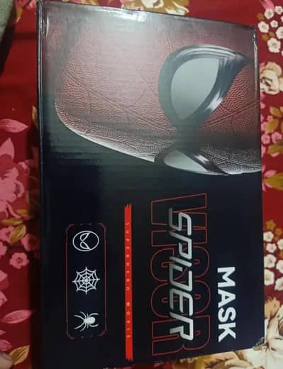 Spider man mask box pack With moveable eyes