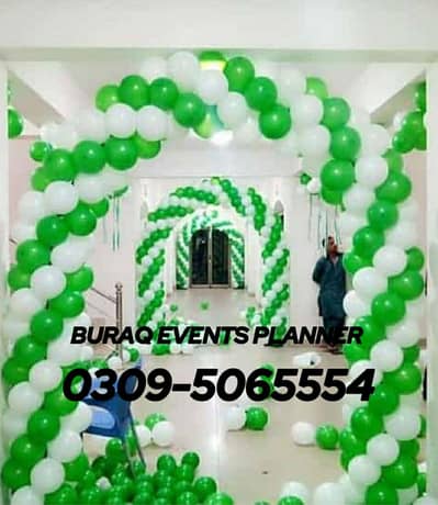 14 August Baloon Decor | Baloon Decor | Birthday Decor | Event Planner