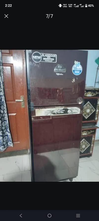 dawlance fridge medium size glas door 9170