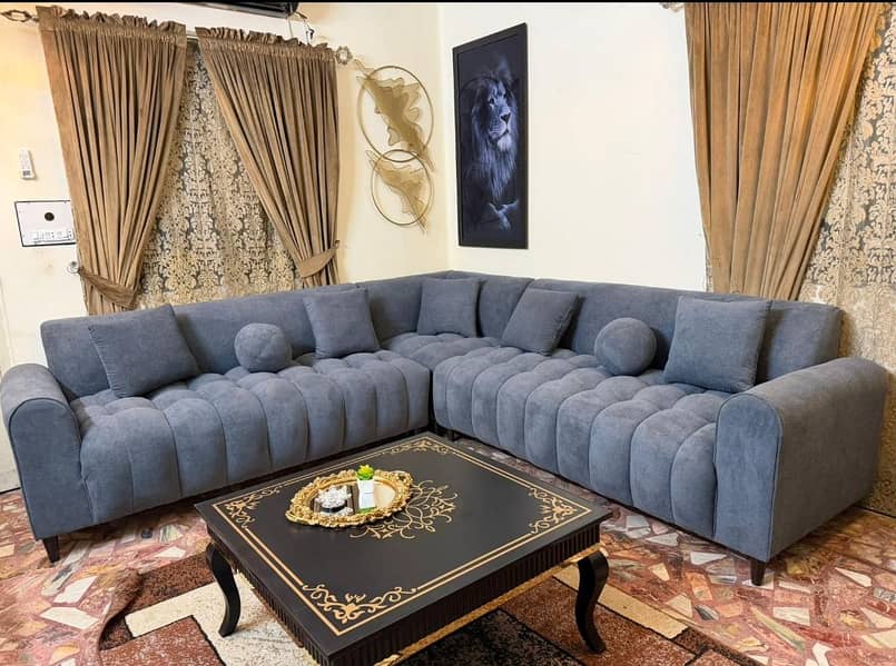 Bubble L Shape Sofa 0