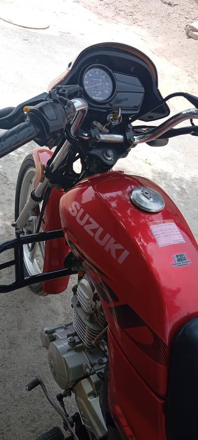 Suzuki 110 For Sale | Red Color | Excellent Condition
