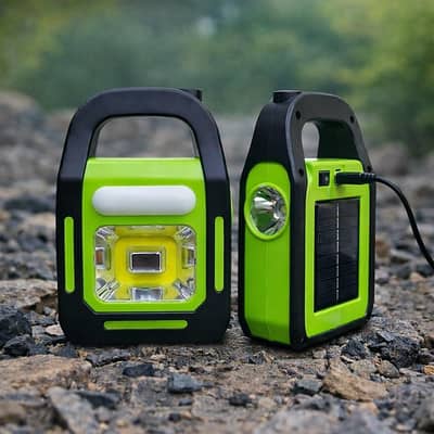 Solar Rechargeable 3-in-1 Emergency Light & Power Bank (Hurry Bolt)