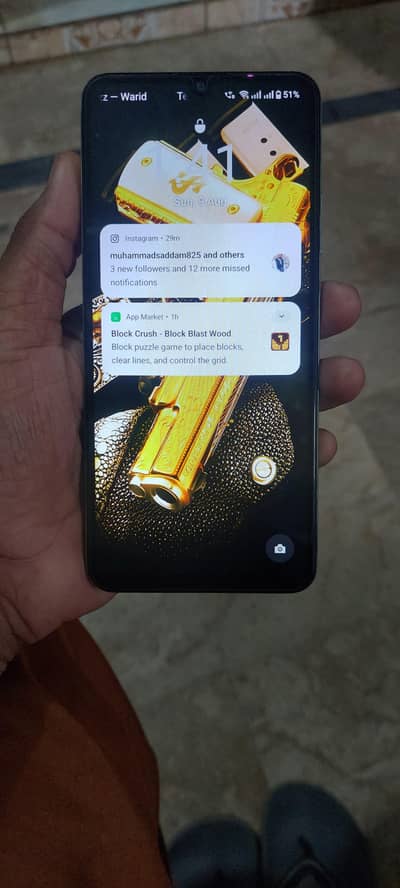 Realme C63.10. 9 hy arjnat sal karna hy