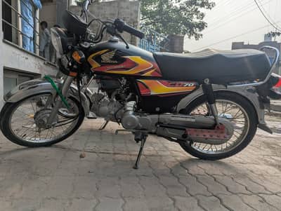 Honda CD 70 Like brand new only 7000 km driven