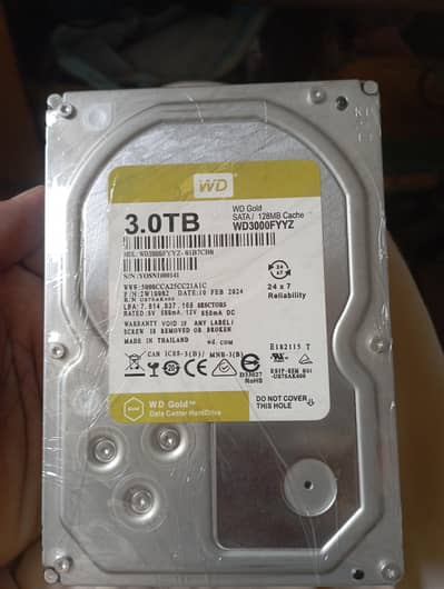 WD 3TB Hard Disk