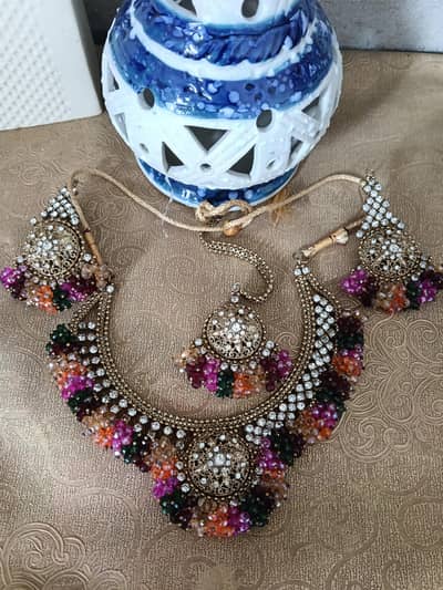 one time used bridal set