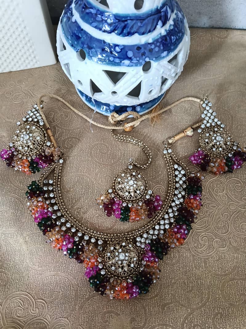 one time used bridal set 0