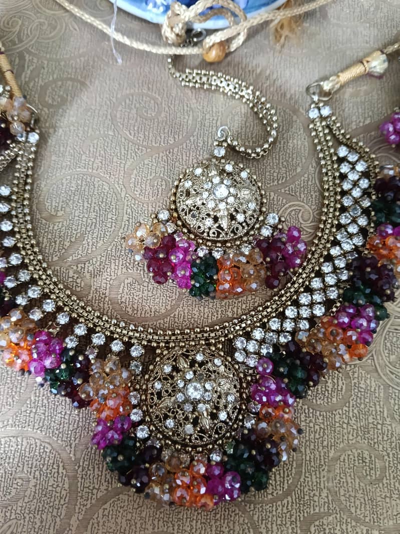 one time used bridal set 2