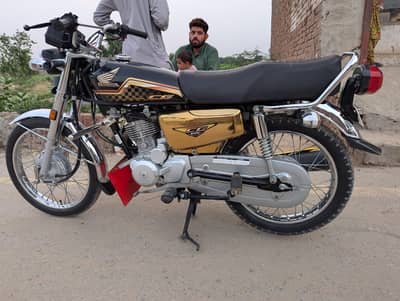 honda 125 self start model 2024 registration 2023