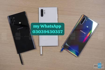 Samsung Mobile Note 10 Plus 12GB 256gb full box urgent for sale