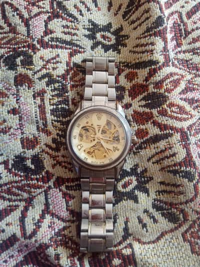 Rolex Skeleton Automatic Wristwatch – Luxury Design