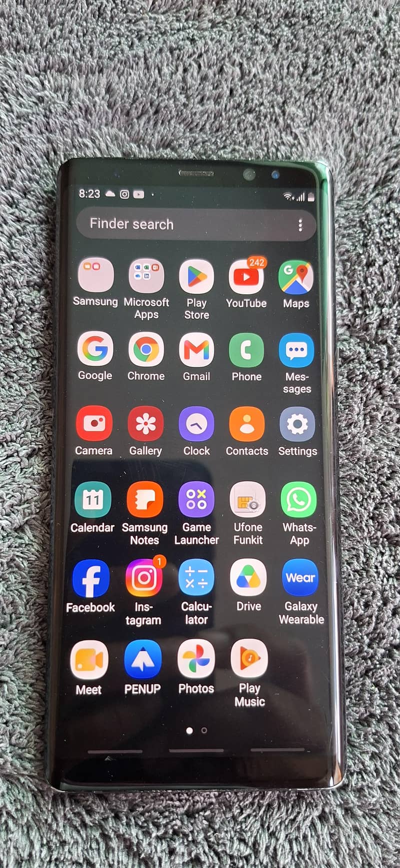 Samsung Mobile Note 8 0