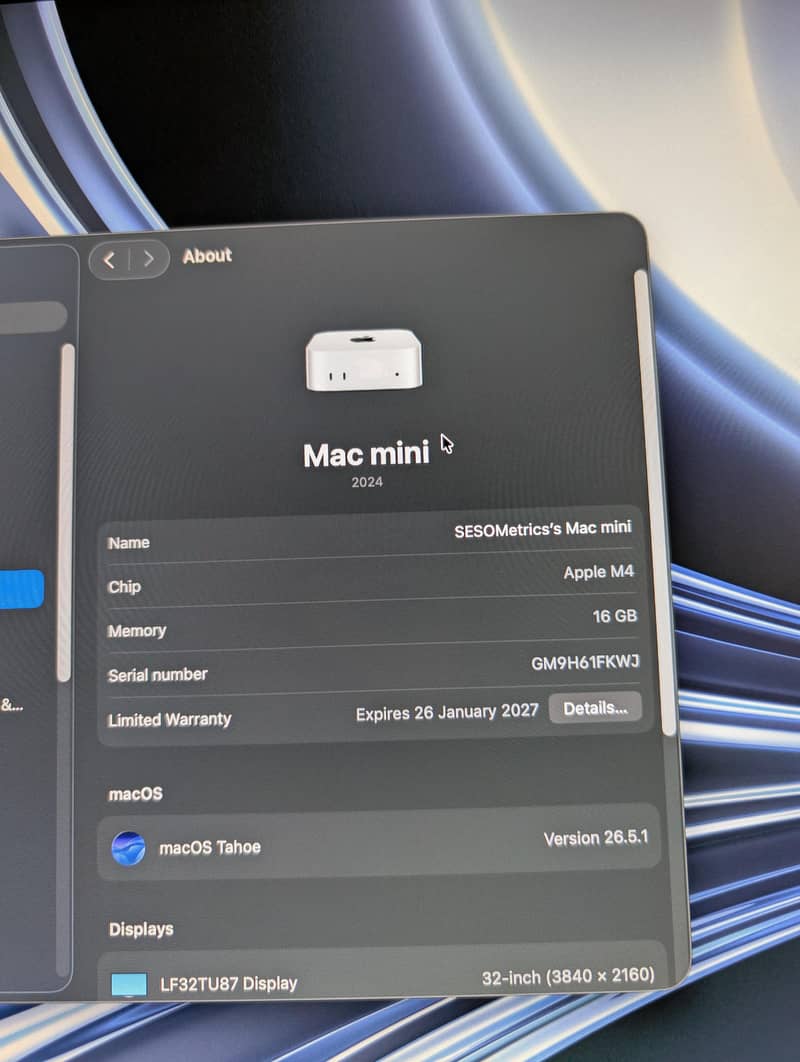 Mac Mini M4 1