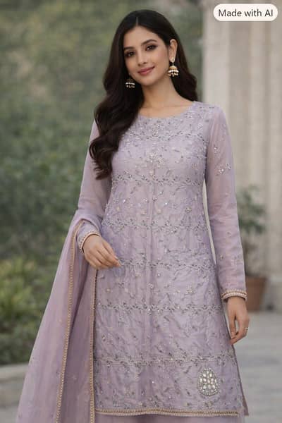 heavy fancy 3 pcs dress
