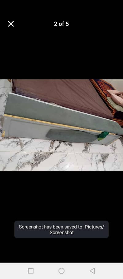 4pirs bed set lasani wood with medicated matres