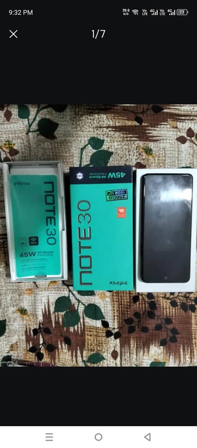 Infinix Note 30 sale and exchange also possible with good device