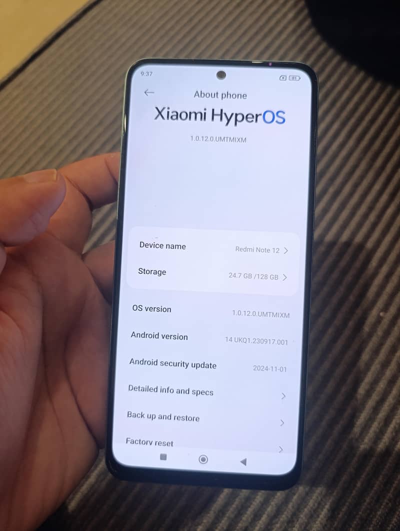 Xiaomi Redmi Note 12 6