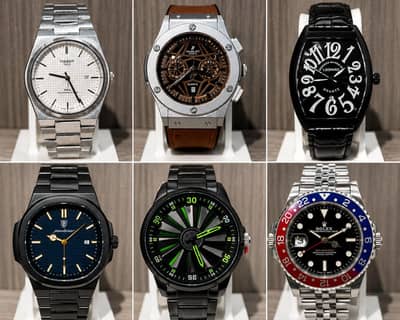 Men's Luxury & Stylish Watches Collection – 6 Designs – Rs. 3500 Each