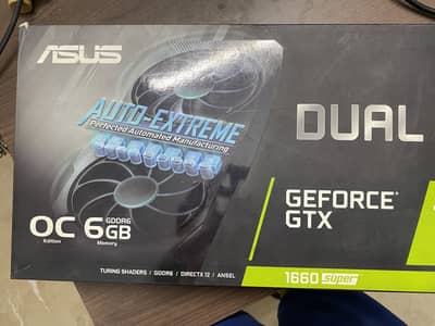 ASUS GTX 1660 super OC