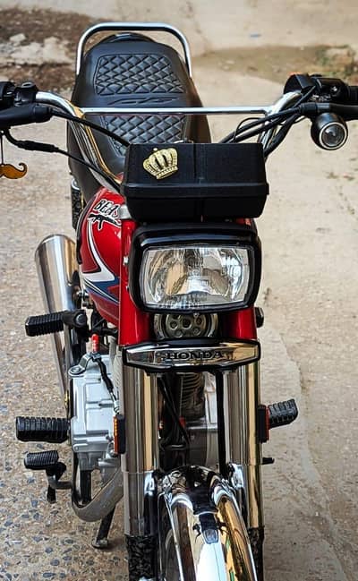 Honda CG 125 model 2020 Good condition Islamabad nbr, double saman