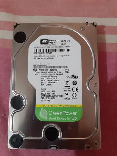 2 tb hard disk high speed
