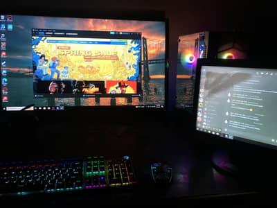 Complete Gaming Pc Core i5 6th Gen | RX580 8GB | 16GB Ram | RGB setup