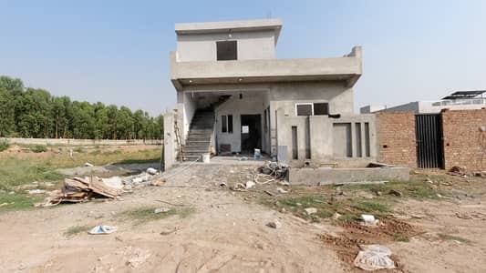 5 Marla ( 25*50 in Hamza Block ) Single Unit , Single Story & Brand New House. For Sale in Gulshan e Sehat E-18 Islamabad.