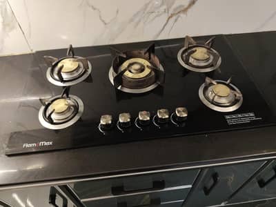 5 burner stove