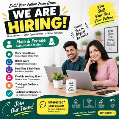 Good opportunity for Marketing workers.