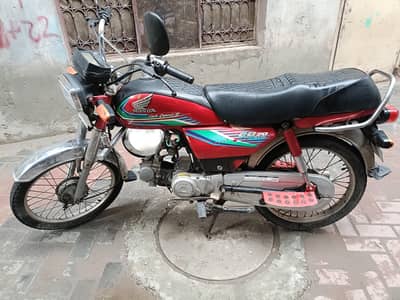 i want to sell my honda CD 70 2016 model  engine genuine good condi