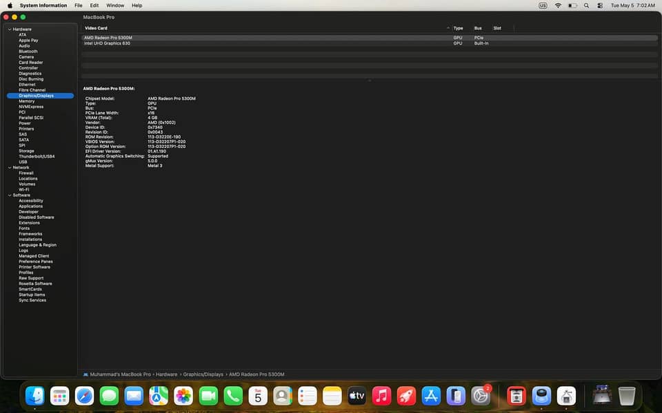 MacBook pro 2019 2