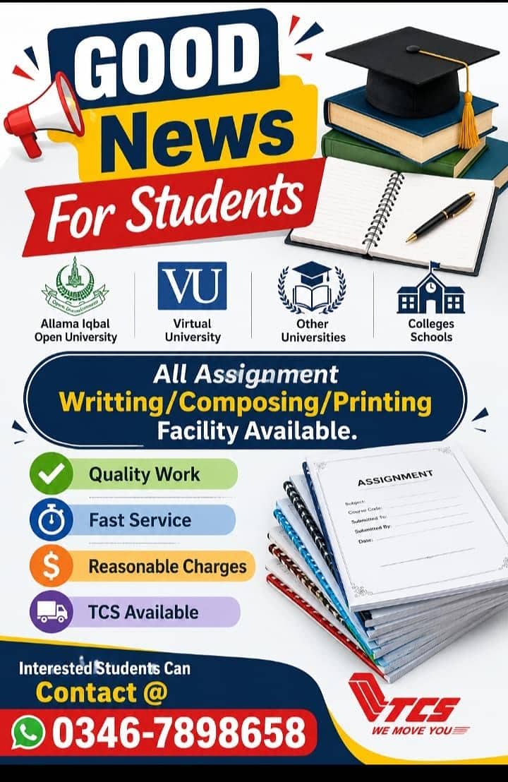 Assignment Writing & Printing 0