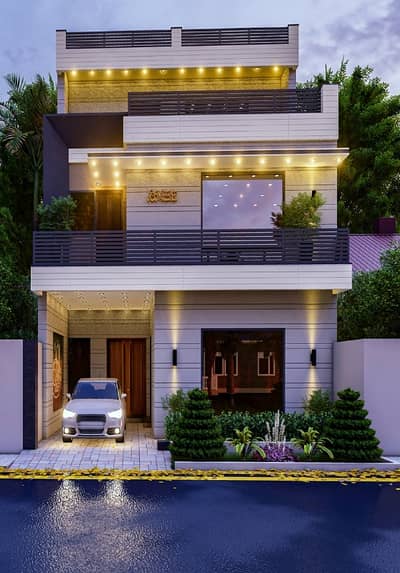 5 Marla Luxury Spacious House In Etihad Town Phase 1