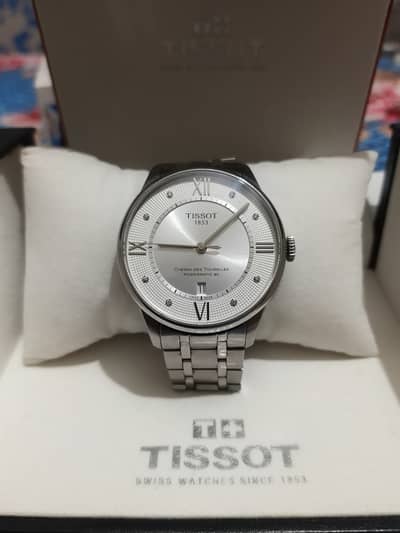 Tissot Diamond Dial Chemin Des Tourelles Powermatic 80
