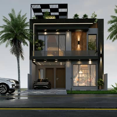 5 Marla Luxury Villa | Standard Living | 2.5 Year Instalment Plan | Best Location | High ROI & Capital Appreciation