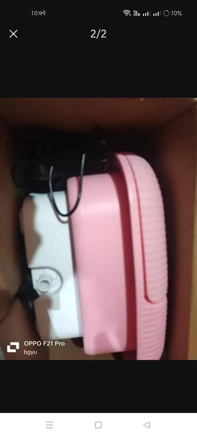 Folding washing machine