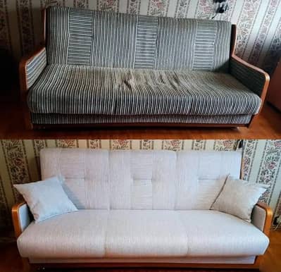 sofa repair/ fabric change/ Seat repairing/sofa for sale/sofa poshish