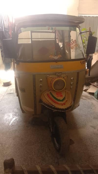 Pak star ps 200 6 seater rikshaw 2016 model