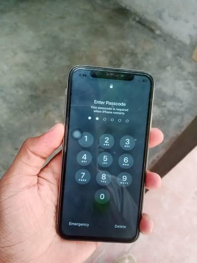 iPhone X 64GB Non-PTA | Battery 100% | Face ID OK | Urgent Sale