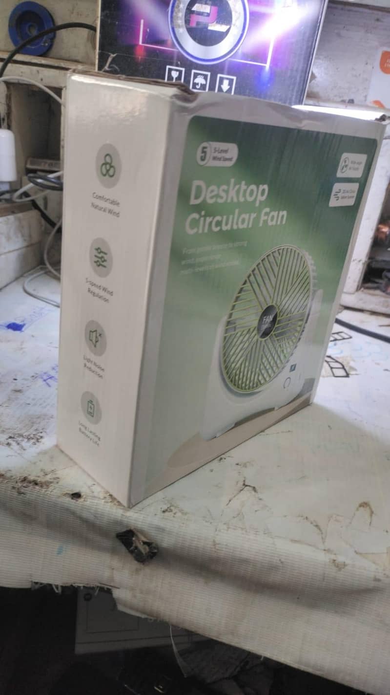 desktop circle fan 2