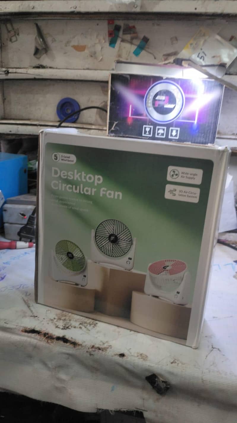 desktop circle fan 3