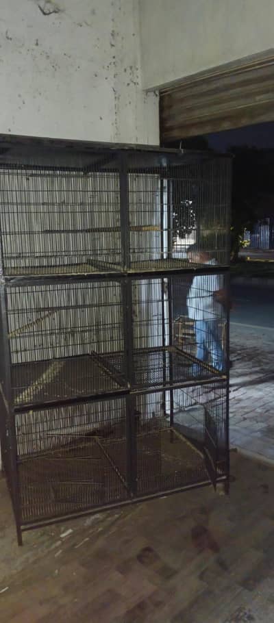 Spot welding cage