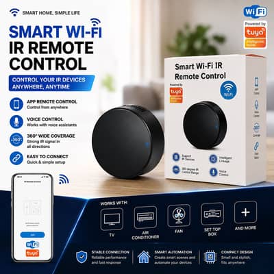 Smart WiFi IR Remote Control – Universal Remote