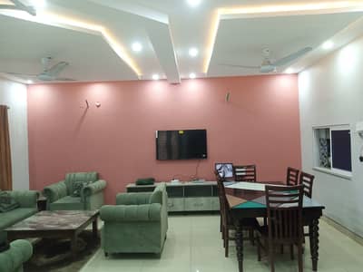 5 Marla Full Furnished House Available For Rent Near Park Musjid Or Commercial