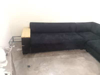 Beautiful L Shaped 7-Seater Sofa Set for Sale – Good Condition